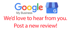 A google business logo with the words " google business " above it.